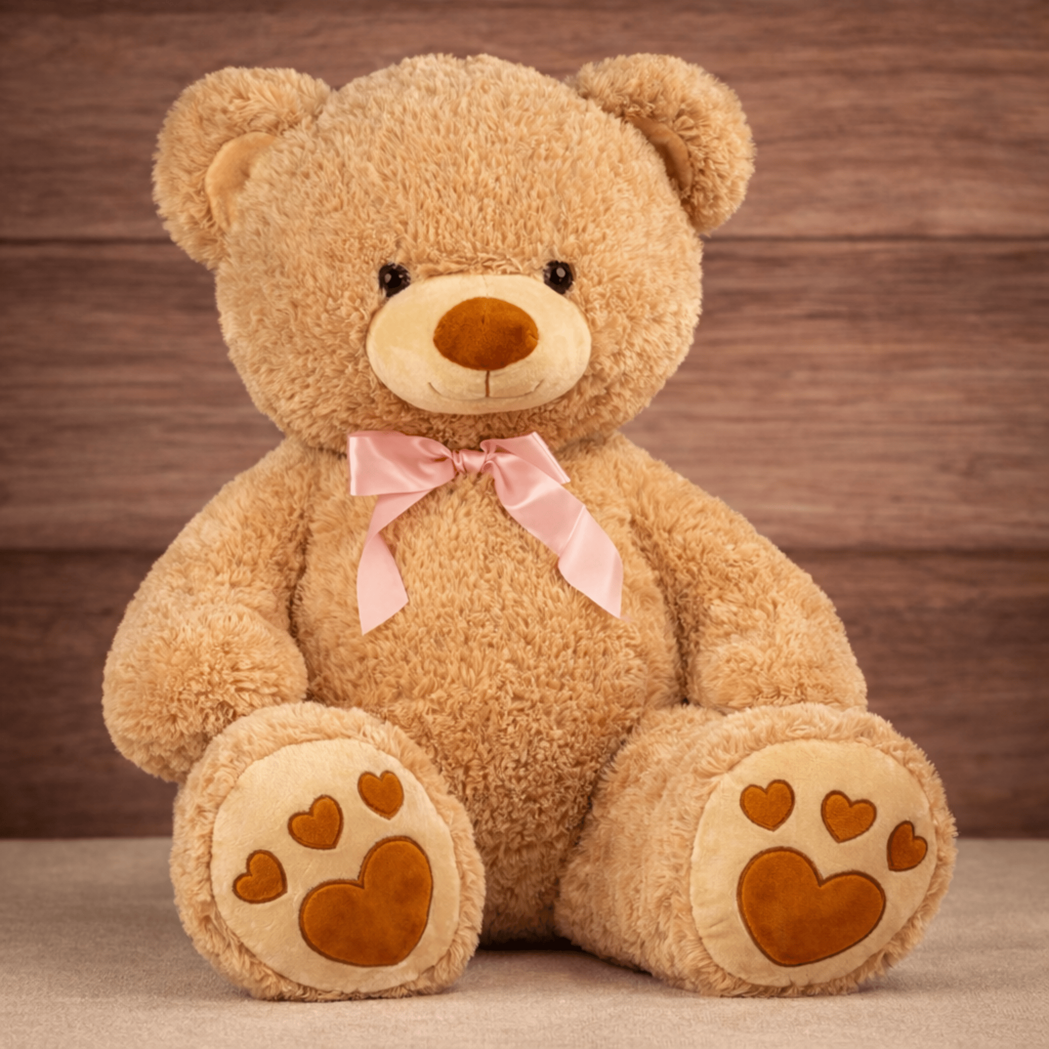 32" Sitting Honey Paws Bear