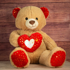 42" Standing Cupid Cuddle Bear