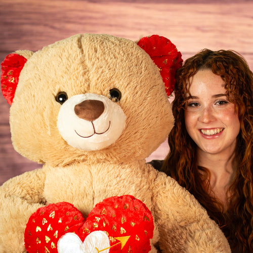 42" Standing Cupid Cuddle Bear