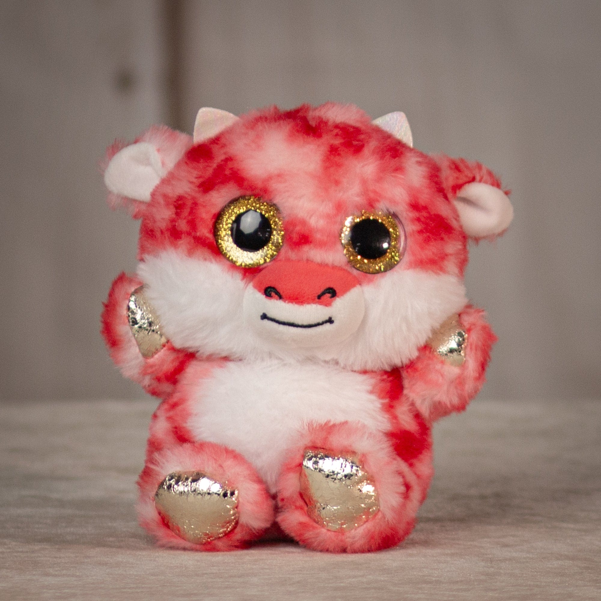 6.5" Dazzle Dragon Assortment - Red dragon, alternate view