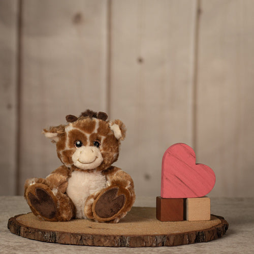 6.5" Sitting Little Longneck Giraffe
