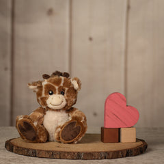 6.5" Sitting Little Longneck Giraffe