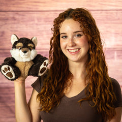 6.5" Sitting Softpaw Fox