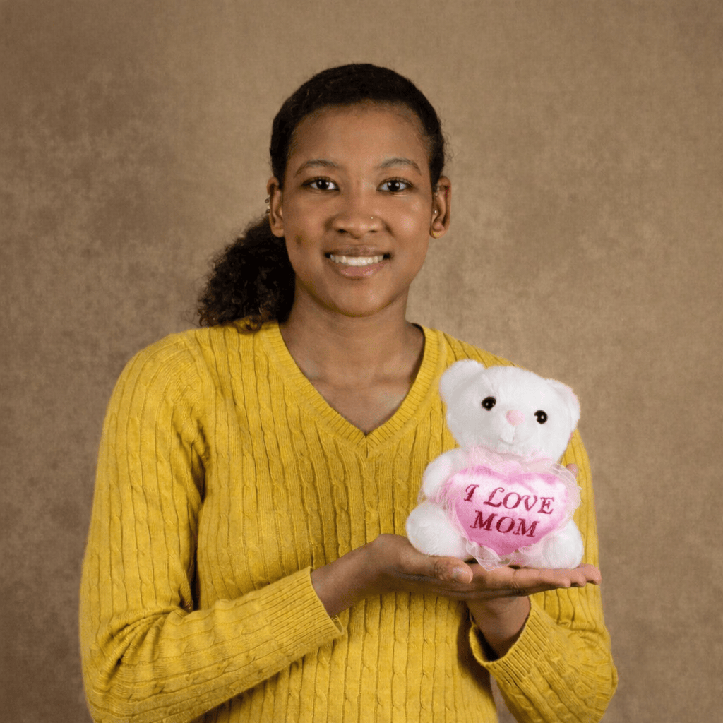 6" "I Love Mom" Bear