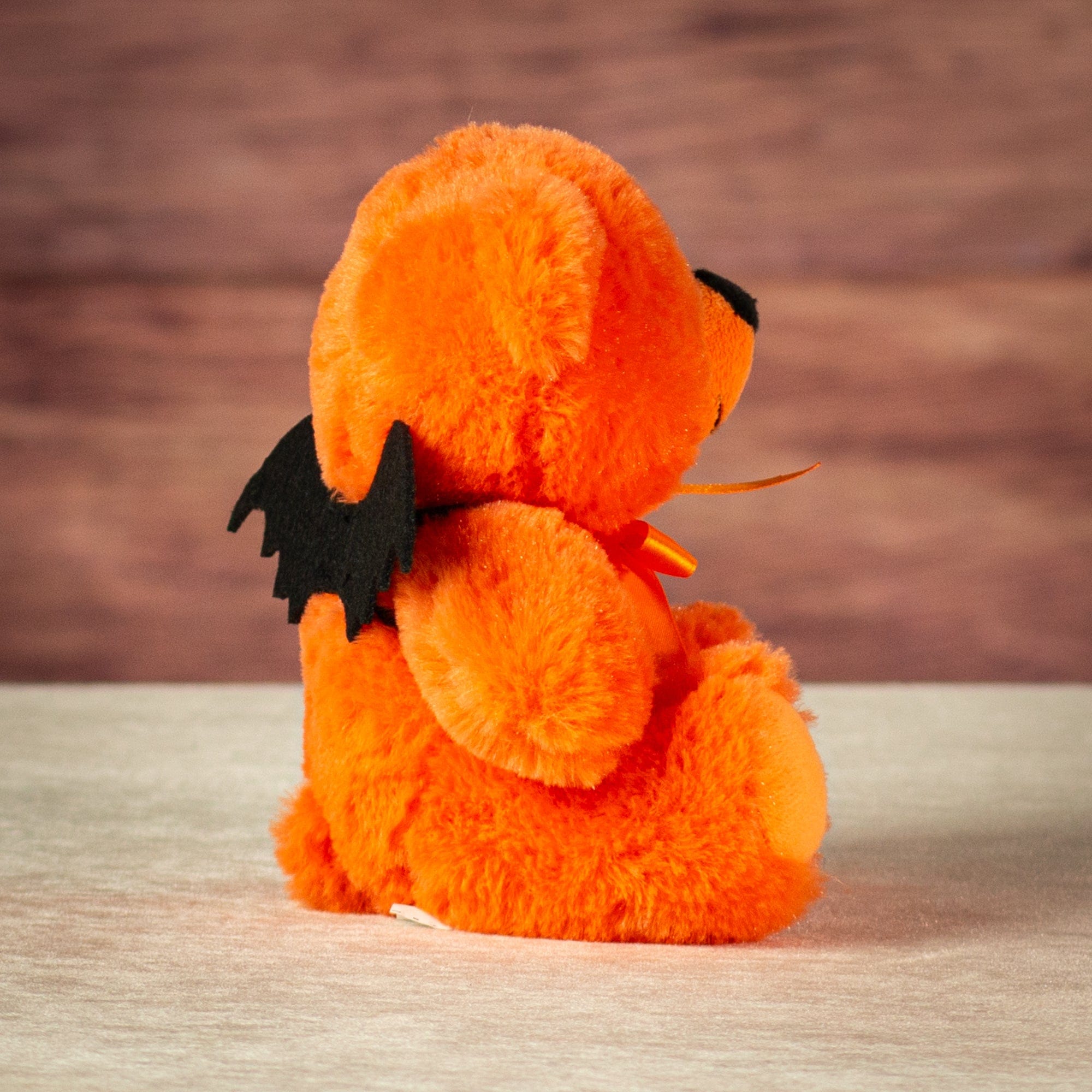 6" Orange Boo Bear with Batwings