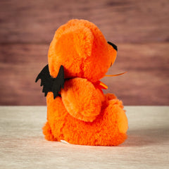 6" Orange Boo Bear with Batwings
