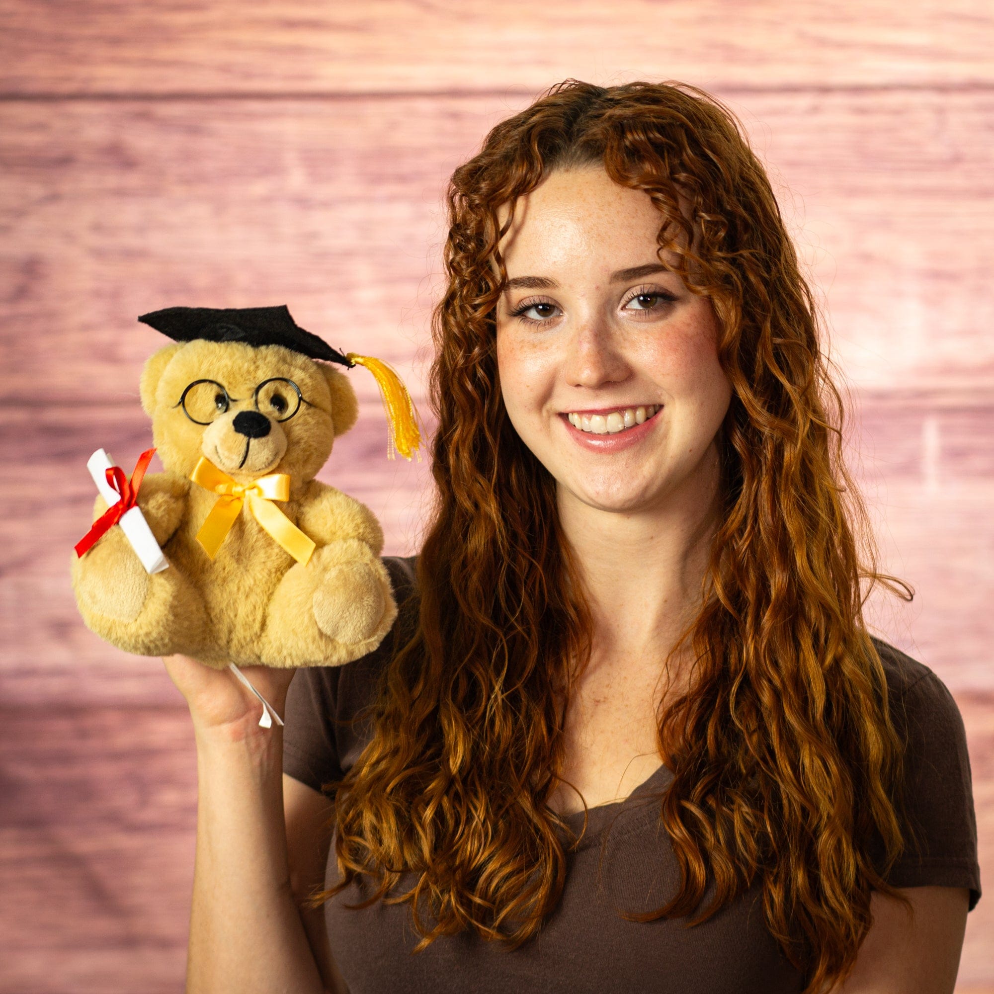 6" Sandcastle Beige Grad Colorama Bear