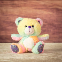 6" Sitting Pastel Sparkle Animal Assortment