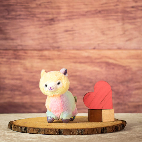 6" Sitting Pastel Sparkle Animal Assortment