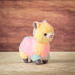6" Sitting Pastel Sparkle Animal Assortment