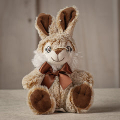 7" Sitting Bunny Duo