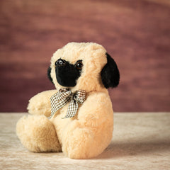 7" Sitting Snuggle Pug
