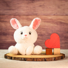7" Sitting Soft Bunny