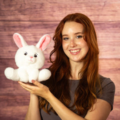 7" Sitting Soft Bunny