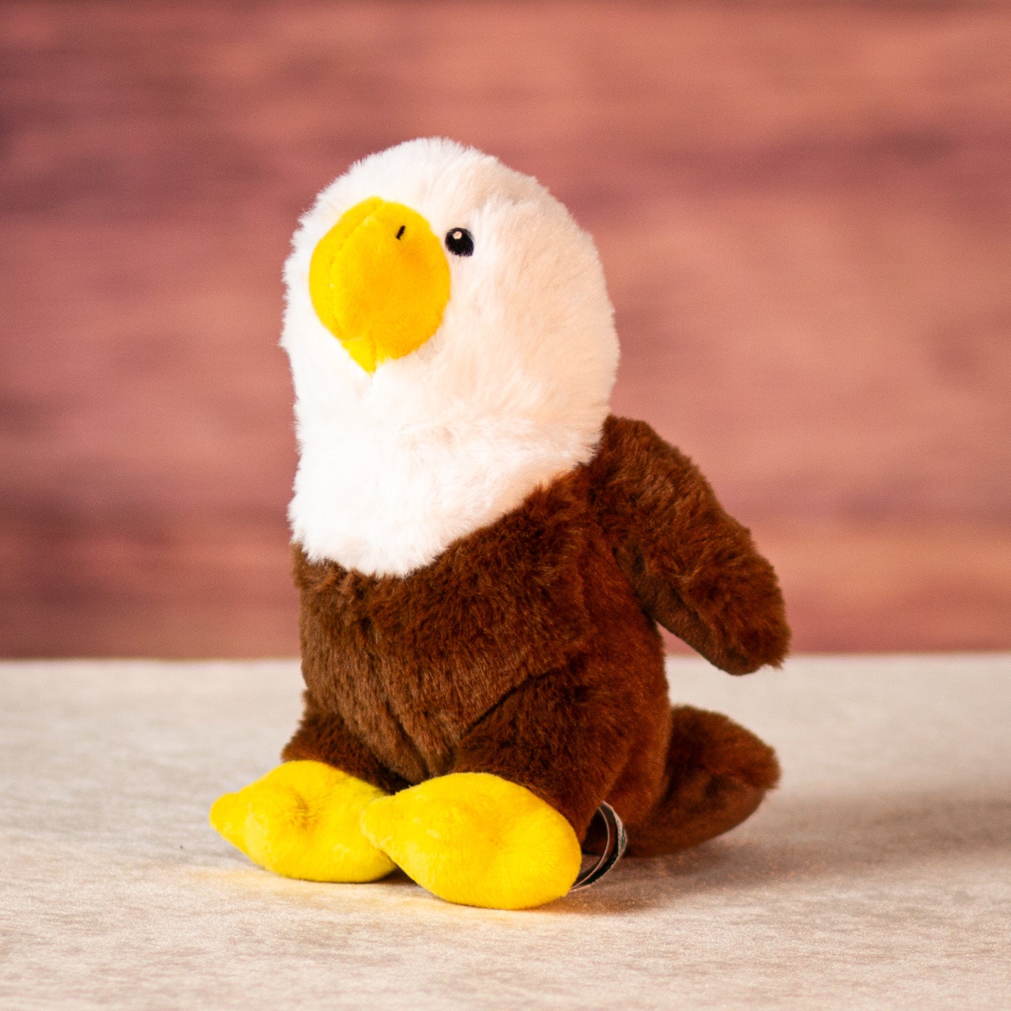 7 in stuffed bald eagle 