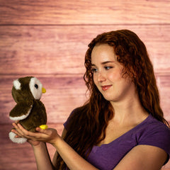 7" Wide-Eyed Owl