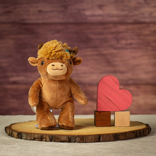 8" Daisy & Duke Highland Cow