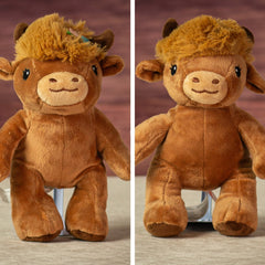 8" Daisy & Duke Highland Cow