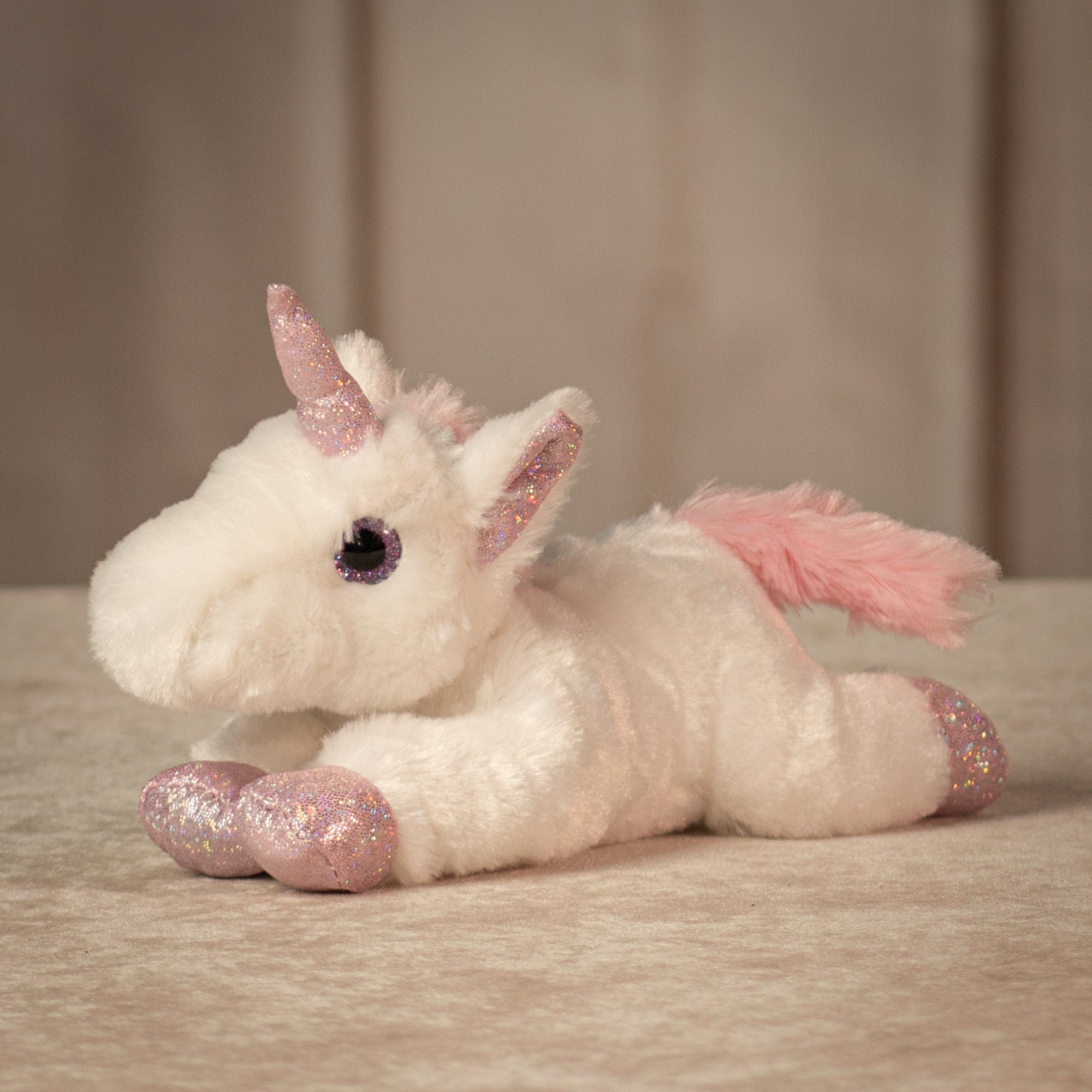 8" Laying Glitterhoof Unicorn