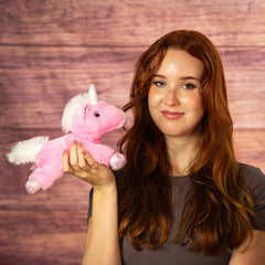 8" Pink Stardust Unicorn