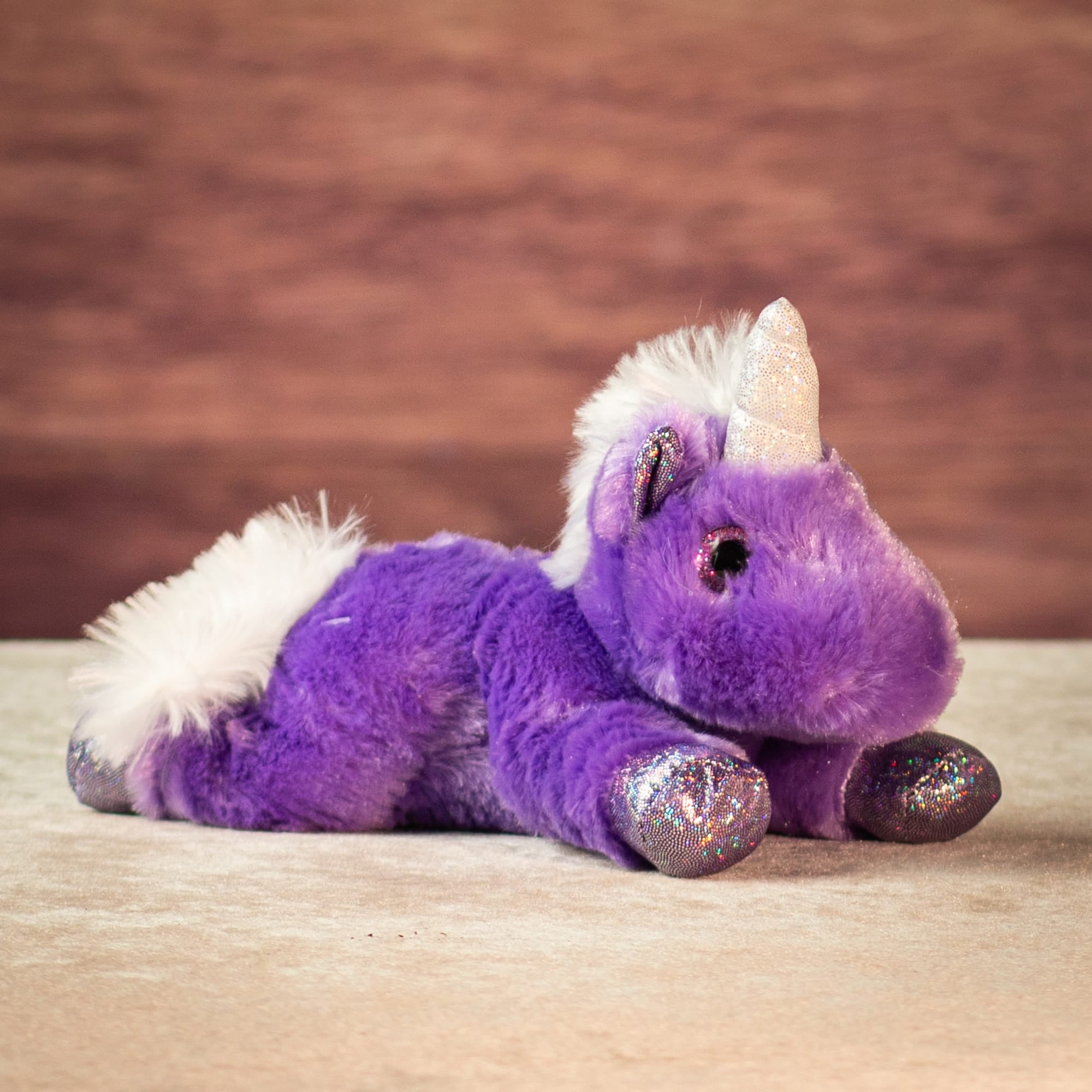 8" Purple Stardust Unicorn