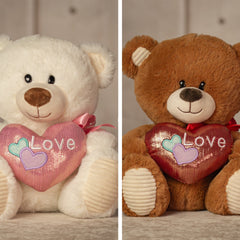 9.5" Sitting Sweetheart Plush Pair