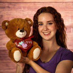 9.5" Sitting Sweetheart Plush Pair