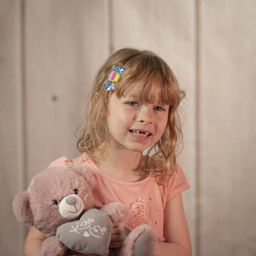 9" Blushing Valentine Bear