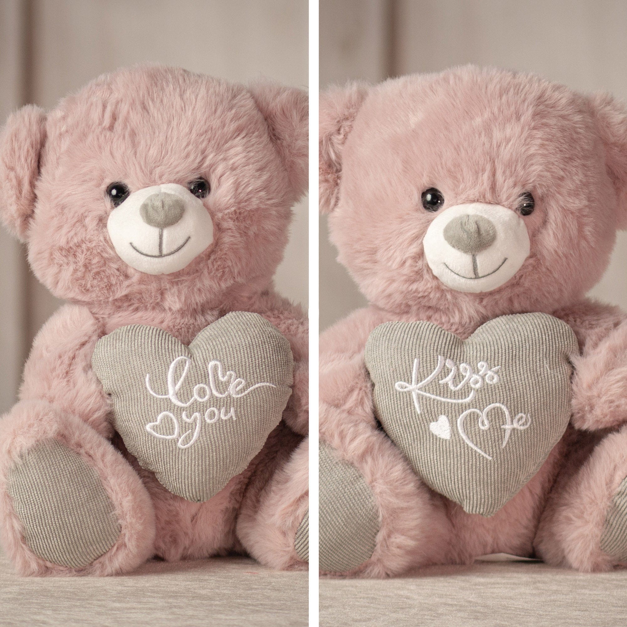 9" Blushing Valentine Bear