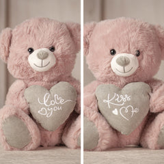 9" Blushing Valentine Bear