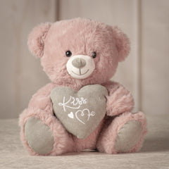 9" Blushing Valentine Bear