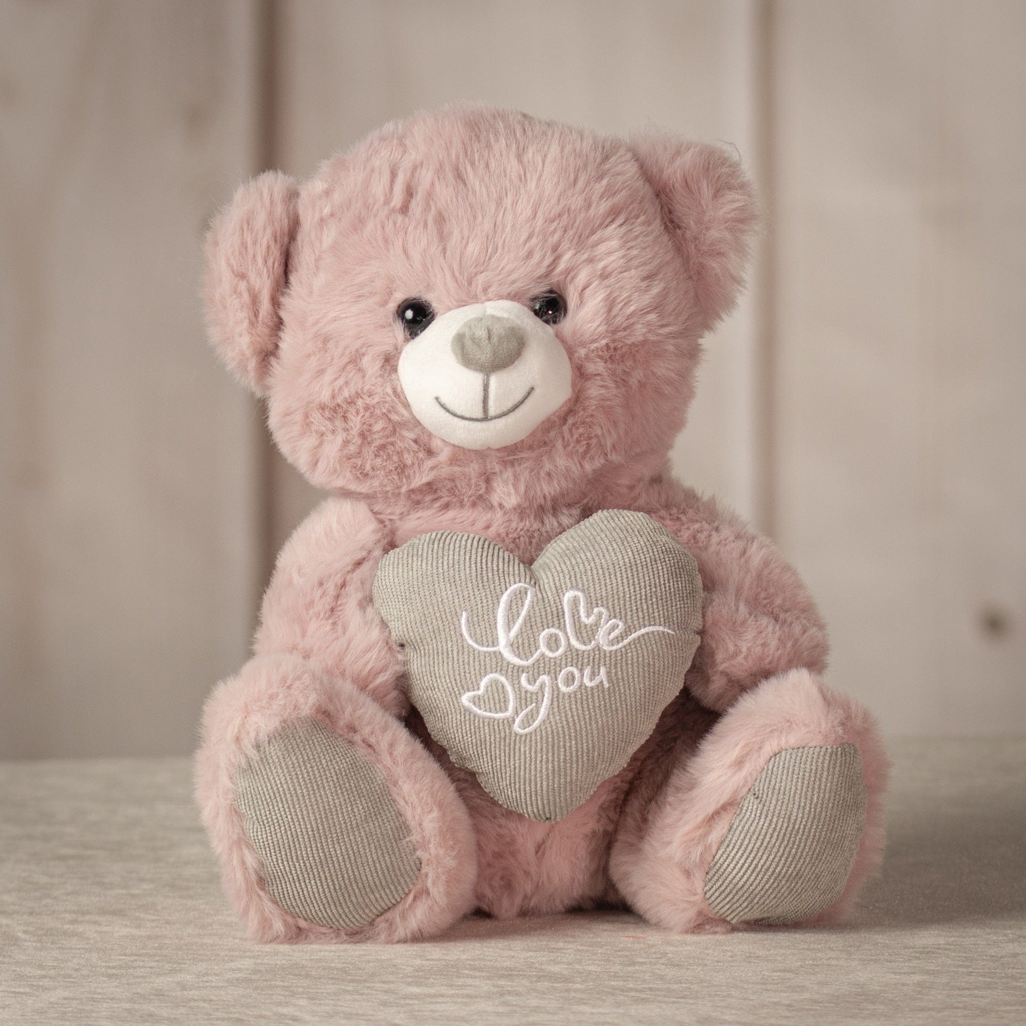 9" Blushing Valentine Bear