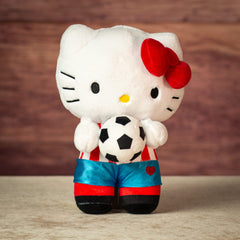9" Cuddle Soccer Hello Kitty