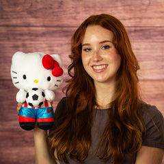 9" Cuddle Soccer Hello Kitty