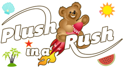 Logo for Summer 2021 - Plush in a Rush