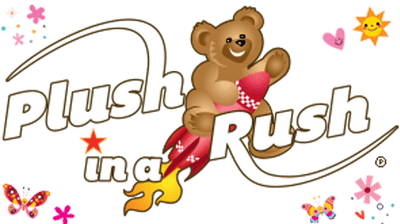 Main Logo for Plush in a Rush - Designer and Distributor of Stuffed Animals