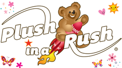 Main Logo for Plush in a Rush - Designer and Distributor of Stuffed Animals
