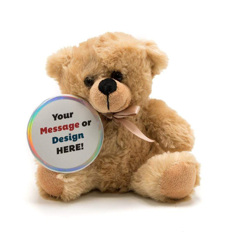 Custom-Printed Button for any Stuffed Animal – Plush in a Rush