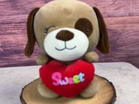 10.5" Squishy Valentine Animals