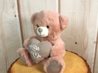9" Blushing Valentine Bear