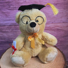 9" Sandcastle Beige Colorama Grad Bear