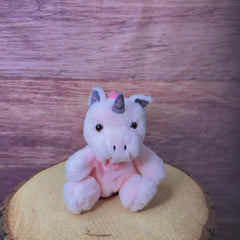 7" Sitting Pink Sugar Unicorn