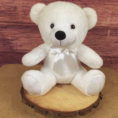 14" Winter White Colorama XL Bear