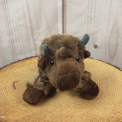 8" Cute & Small Bison