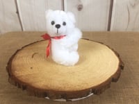5.5" White Bud Vase Hugger