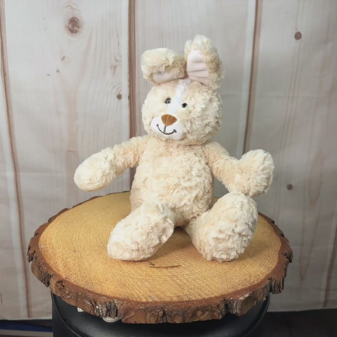 Bunny Bear クリーム色 ぬいぐるみ 14
