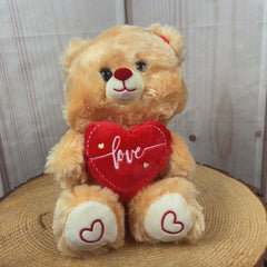 9" Teddy Bear Valentine's Duo