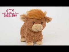 8" Singing Highland Cow