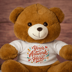 Custom-Printed or Blank T-Shirts for Plush Toys
