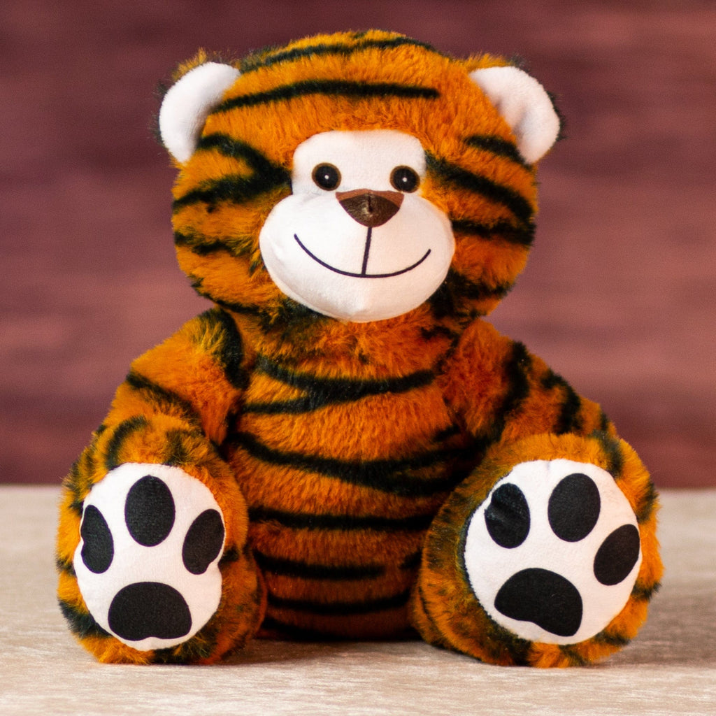 8 in stuffed whimisical tiger 